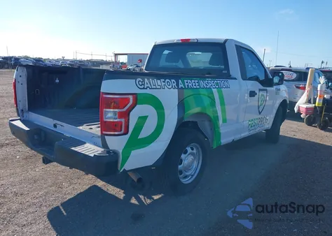 2018 Ford F-150 Xl из США, поврежденный, VIN 1FTMF1CB3JKE97392